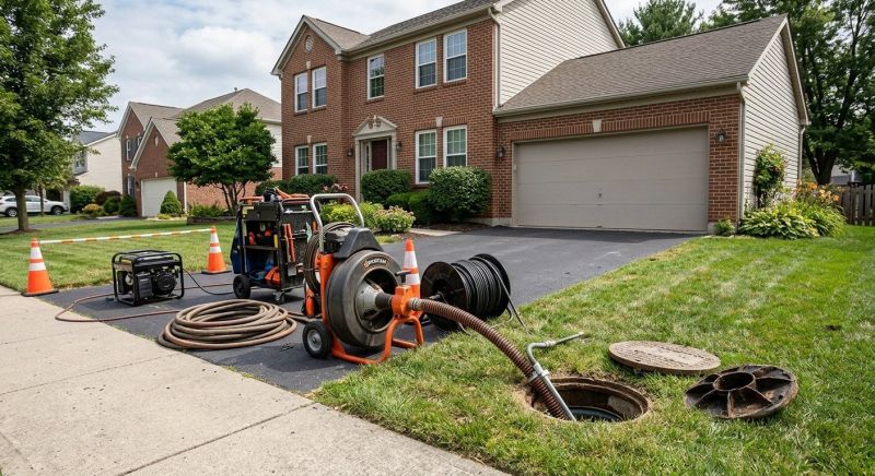 Sewer Line Cleaning in Columbus, OH
